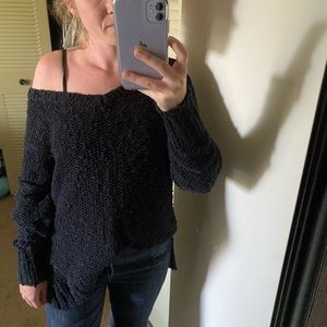 Comfy Oversized Woven Sweater